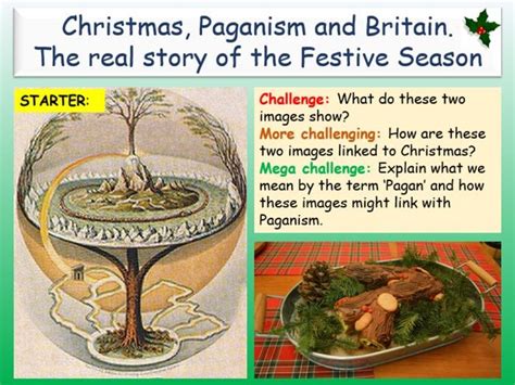 Reestablish the lively pagan celebrations in Christmas